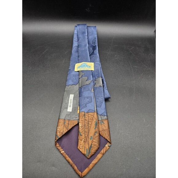 Vintage Home Improvement WILSON Neck Tie 90's Tim Allen Tool Time Novelty USA - Picture 2 of 5